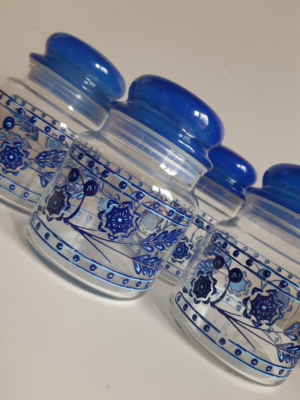 Vintage Anchor Hocking Jars - Set of 4